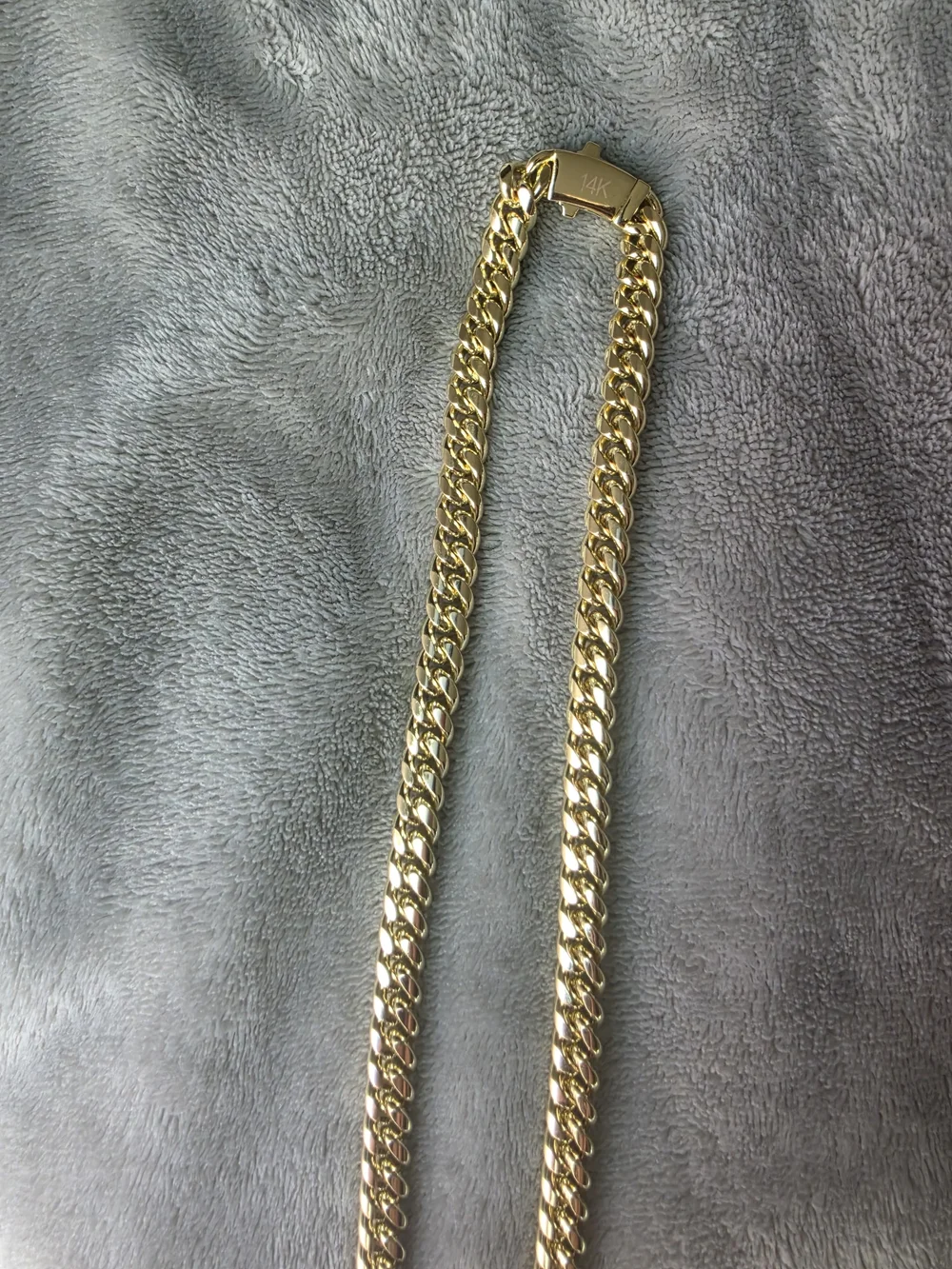 14k Monaco cuban link 18 Inch